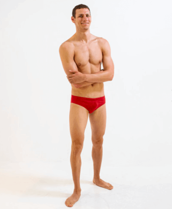 FINIS Swim Brief Red
