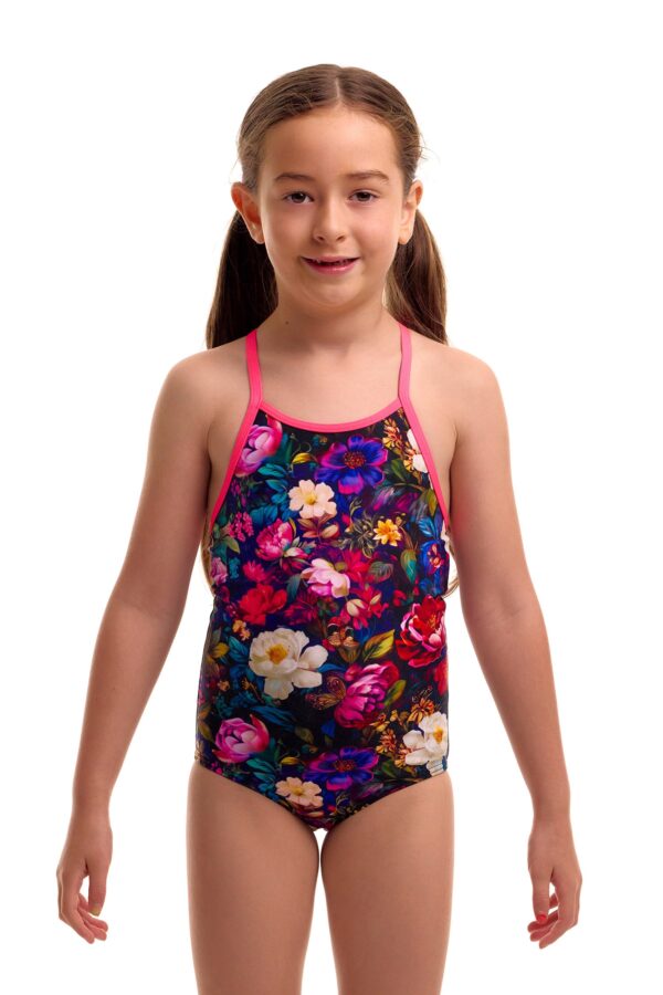 Funkita Toddler Girls One Piece Bed Of Roses