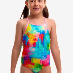 Funkita Toddler Girls One Piece Falling Colours