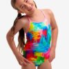 Show Funkita Toddler Girls One Piece Falling Colours (image 3)