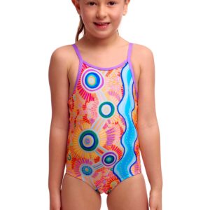 Funkita Toddler Girl’s Printed One Piece Kulin Colour