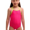 Show Funkita Toddler Girls One Piece Pink Proton (image 3)