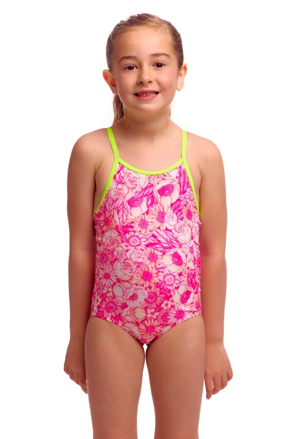 Funkita Toddler Girl’s Printed One Piece Rosie Cheeky
