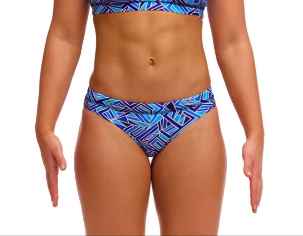 Funkita Ladies Sports Brief Blue Bits