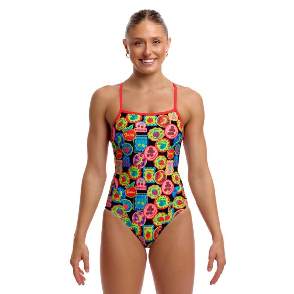 Funkita Ladies Single Strap One Piece Berry Good