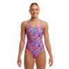 Show Funkita Ladies Single Strap One Piece Sweet Surfers