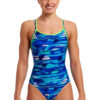 Show Funkita Ladies Diamond Back One Piece Pace Racer