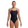 Show Funkita Ladies Diamond Back One Piece Be Positive