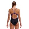 Show Funkita Ladies Diamond Back One Piece Be Positive (image 2)