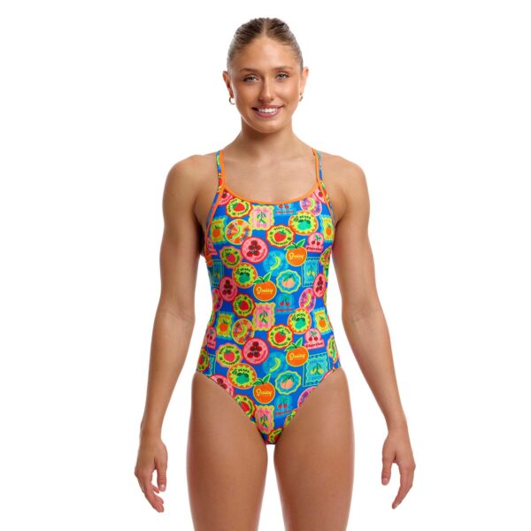 Funkita Ladies Diamond Back One Piece Five Serves