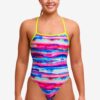 Show Funkita Ladies Strapped In One Piece Colour Cutaway