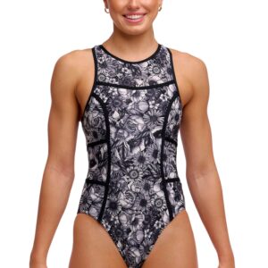 Funkita Ladies Hi Flyer One Piece Nights Rose