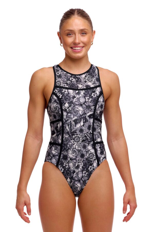 Funkita Ladies Hi Flyer One Piece Nights Rose