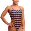 Show Funkita Ladies Diamond Secure One Piece Rainbowie