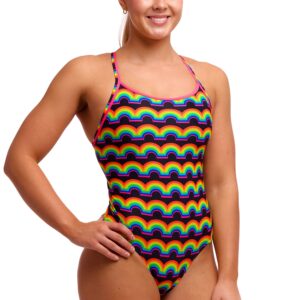 Funkita Ladies Diamond Secure One Piece Rainbowie