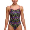 Show Funkita Ladies Diamond Secure One Piece Up Down