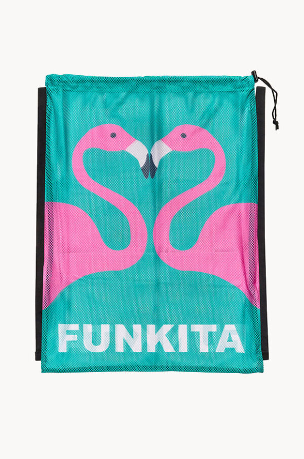 Funkita Go Flamingo Mesh Gear Bag