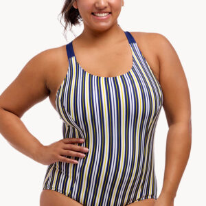 Funkita Admiralty Stripe Brace Me Back One Piece