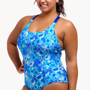 Funkita Bloom Shakalaka Brace Me Back One Piece