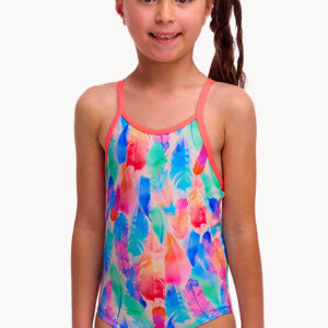 Funkita Girls Tickle Pink One Piece