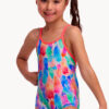 Show Funkita Girls Tickle Pink One Piece (image 3)