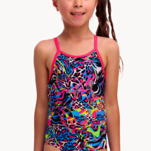 Funkita Girls Lolly Leopard One Piece