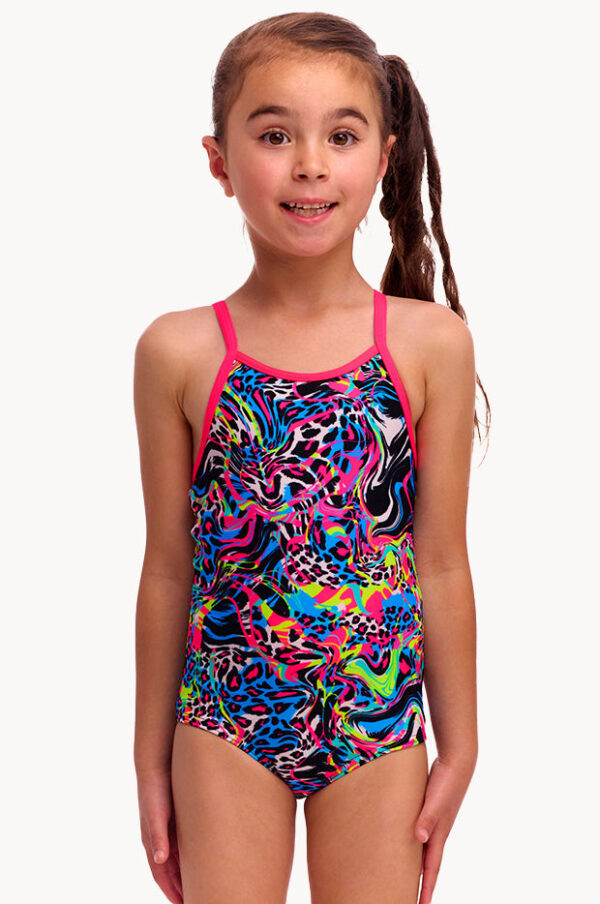 Funkita Girls Lolly Leopard One Piece