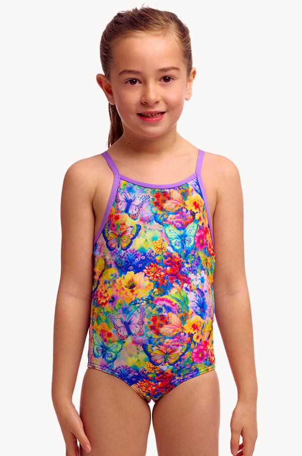Funkita Girls Austin Flowers One Piece