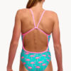 Show Funkita Girls Go Flamingo Single Strap One Piece (image 2)