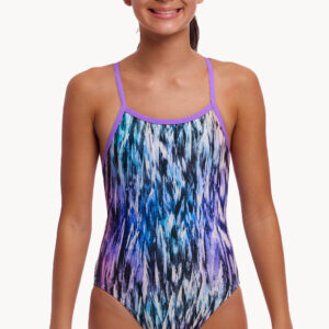 Funkita Girls Fly Dye Single Strap One Piece