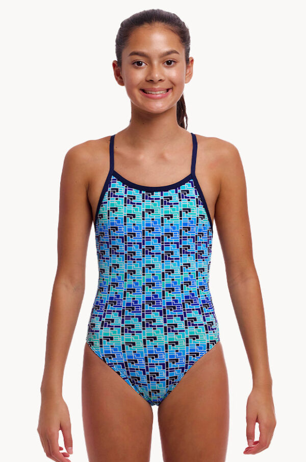 Funkita Girls Jack Stack Single Strap One Piece