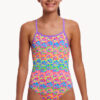 Show Funkita Girls Jig Jag Single Strap One Piece