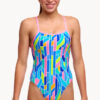 Show Funkita Girls Pillared Single Strap One Piece