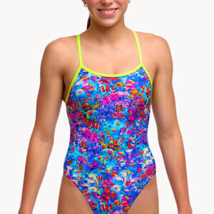 Funkita Girls Sea Life Single Strap One Piece