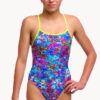 Show Funkita Girls Sea Life Single Strap One Piece (image 3)