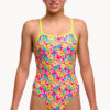 Show Funkita Girls Flow Blow Single Strap One Piece