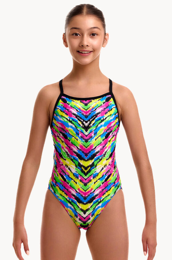 Funkita Girls Happy Hide Single Strap One Piece