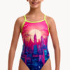 Show Funkita Girls Skyline Drive Single Strap One Piece