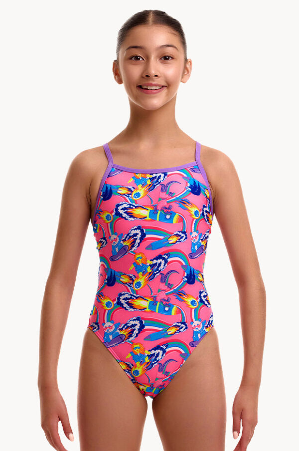 Funkita Girls Sweet Surfers Single Strap One Piece