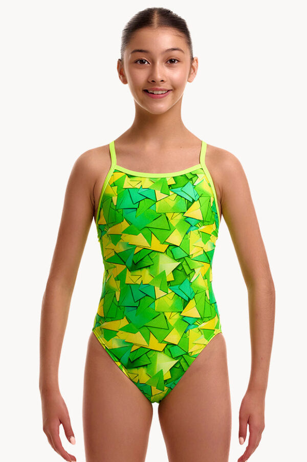 Funkita Girls Try Tonic Single Strap One Piece
