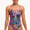 Show Funkita Lolly Leopard Single Strap One Piece