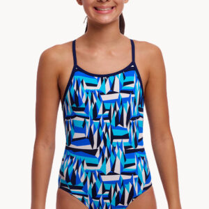 Funkita Girls Polar Caps Diamond Back One Piece