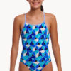Show Funkita Girls Tetra Tonic Diamond Back One Piece