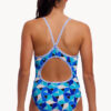 Show Funkita Girls Tetra Tonic Diamond Back One Piece (image 2)