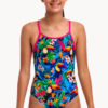 Show Funkita Girls Birdie Wordie Diamond Back One Piece