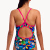Show Funkita Girls Birdie Wordie Diamond Back One Piece (image 2)