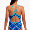 Show Funkita Girls Under Over Diamond Back One Piece (image 2)