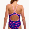 Show Funkita Girls Flocked Up Diamond Back One Piece (image 2)