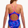 Show Funkita Girls Rising Tide Diamond Back One Piece (image 2)