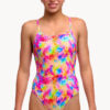 Show Funkita Girls Dry Me Diamond Back One Piece